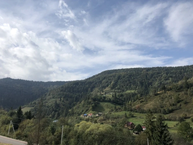 Standard Twin room with mountain view