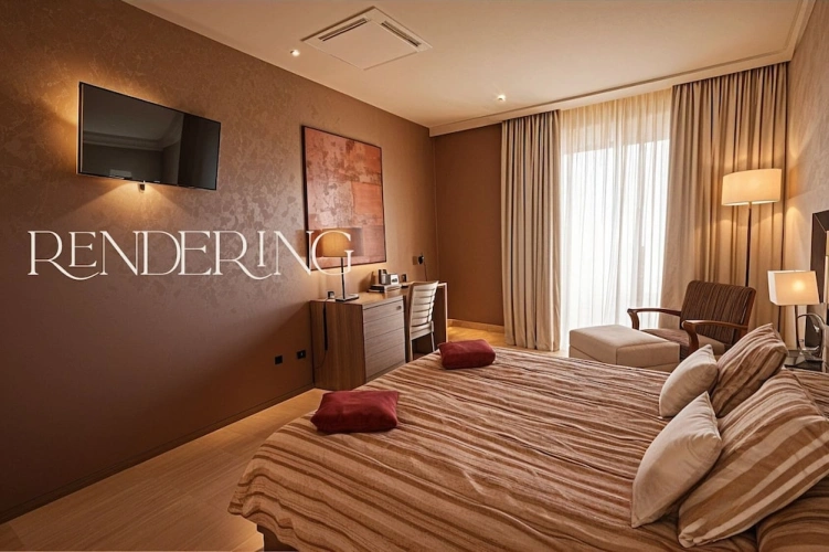 Superior Double room with balcony and with sea view