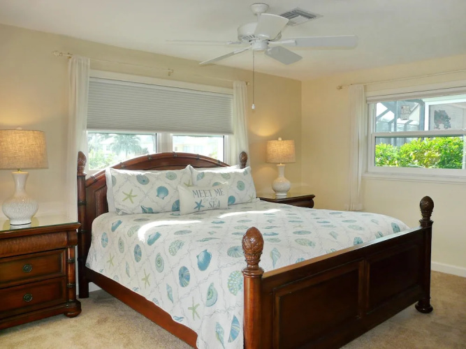 Inviting Waterfront Home With Western Exposure