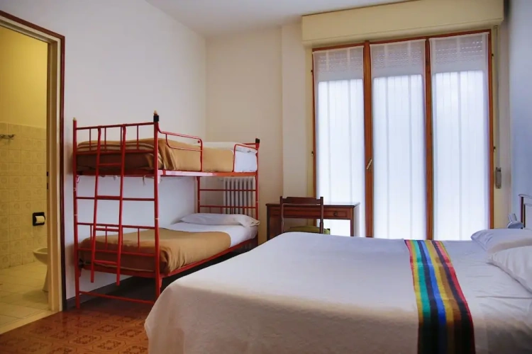 Standard Quadruple room with balcony