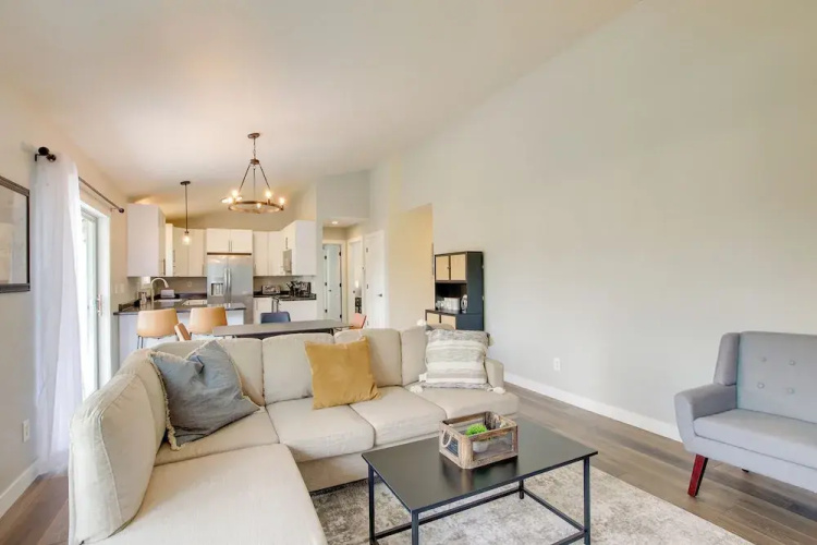 Bright Little Chute Condo w/ Deck & Yard!