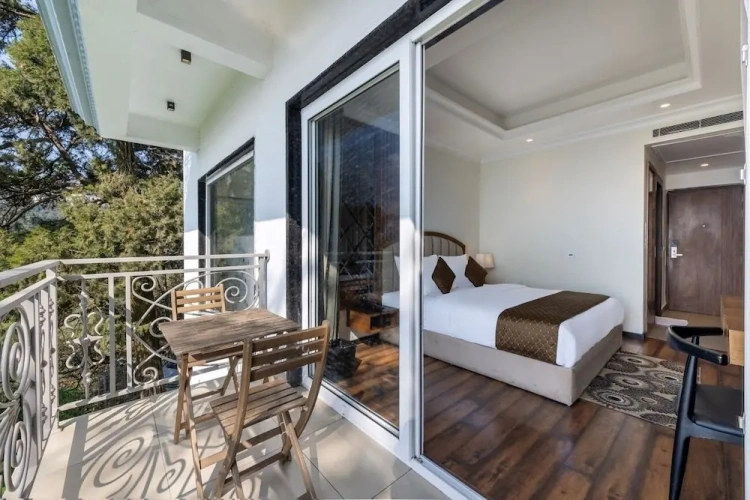 Premium Double room with balcony and with view
