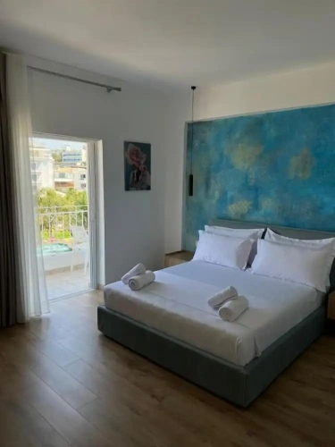 Superior Double room with balcony and with sea view