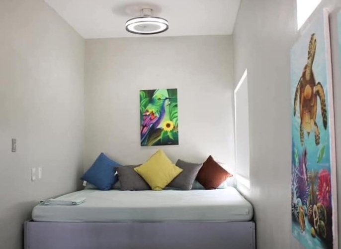 Standard Triple room with balcony and with sea view