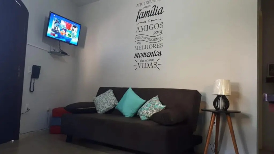 Chalé com 2 quartos a Beira Mar
