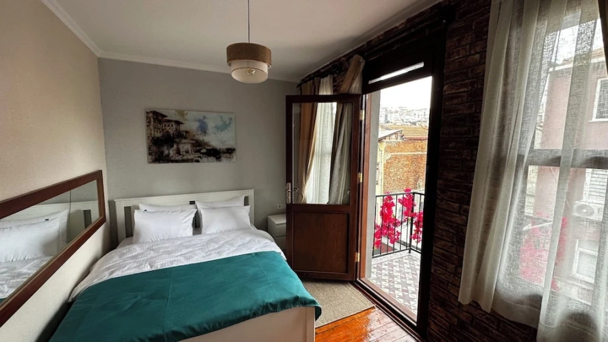 Standard Double room with balcony and with panoramic view