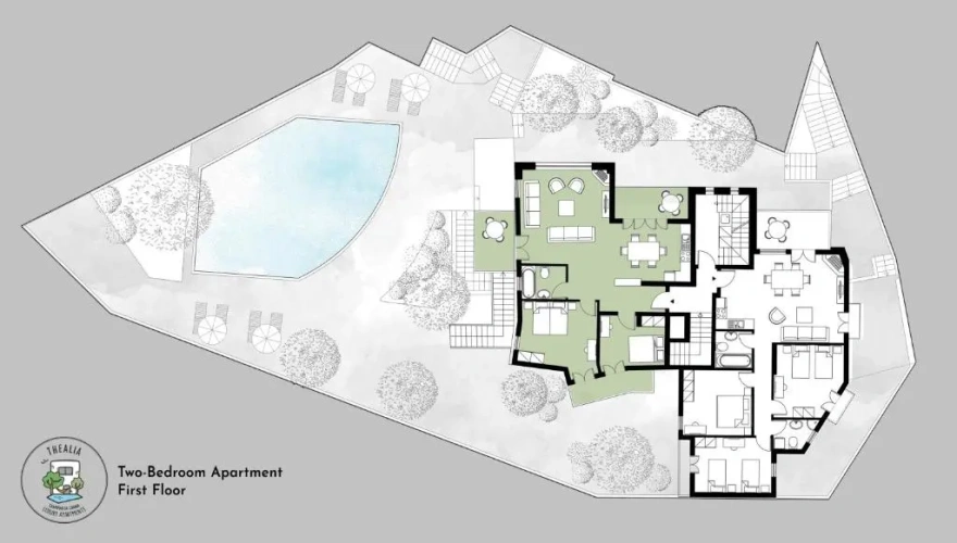 2 Bedrooms Apartment