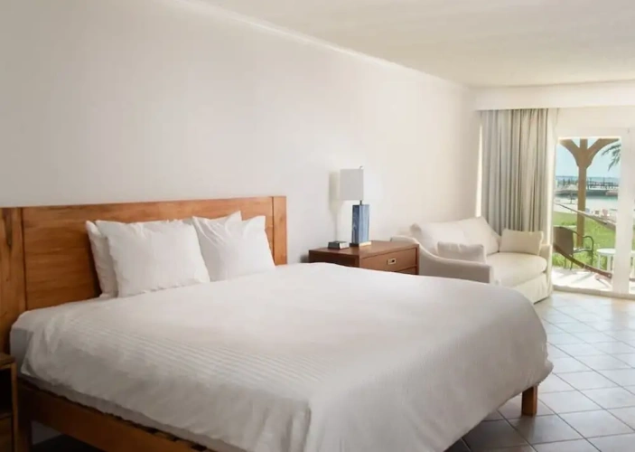 Standard Double room with balcony and beachfront