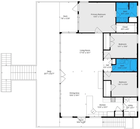 3 Bedrooms Cottage