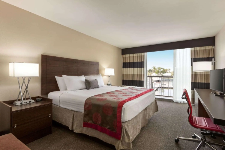 Standard Double room with balcony and with water view