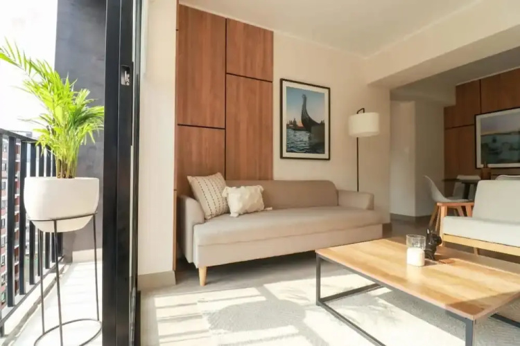 w Comfortable 2BR With Balcony in Miraflores