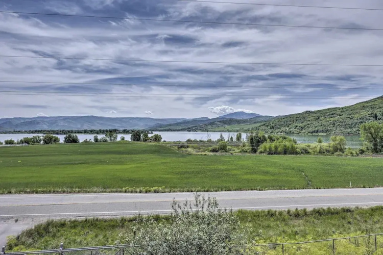 Spacious Hilltop Cabin w/ Deck & Scenic Views!