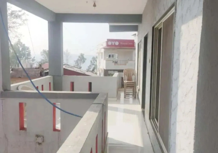 Outside