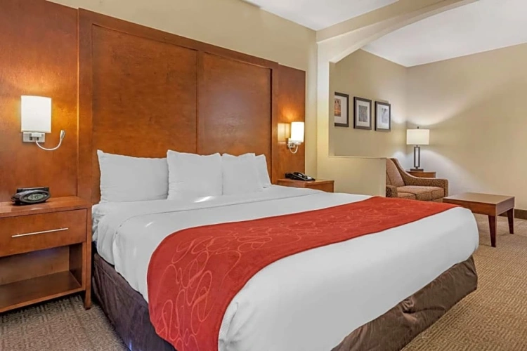 Hearing Accessible Double Suite