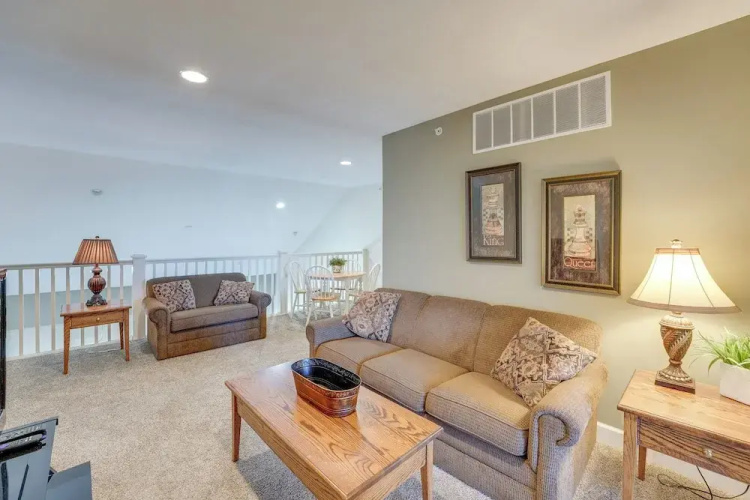 Marina, Pool & Balcony: Modern Spring Lake Condo