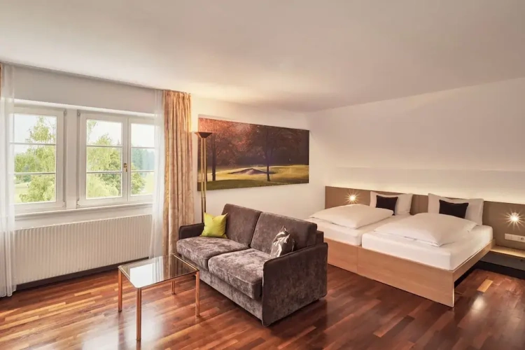 Deluxe Double room with golf view