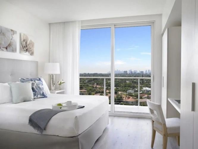 2 Bedrooms Suite with balcony and with view