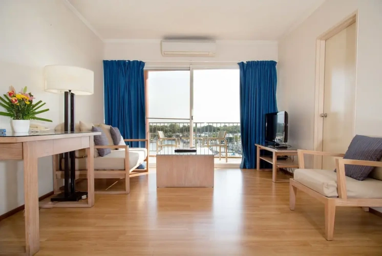 1 Bedroom Premium Apartment with balcony and with water view