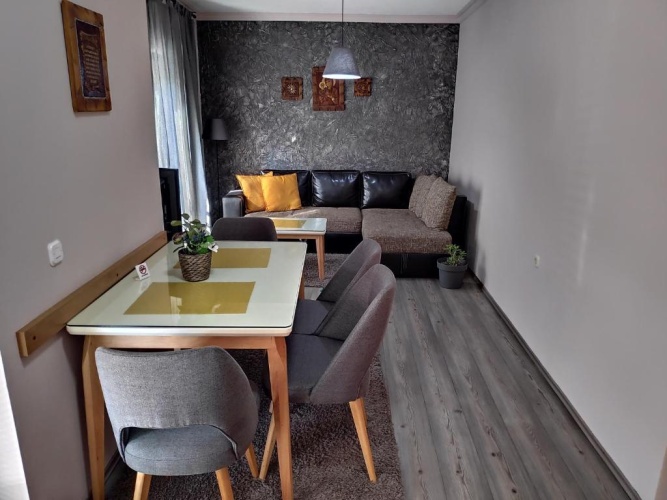 Apartment with balcony and with view