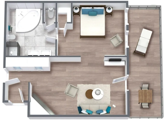 Junior Suite with balcony