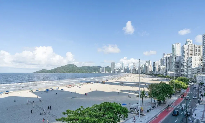 Apt beira-mar centro próx. restaurantes IPT0141