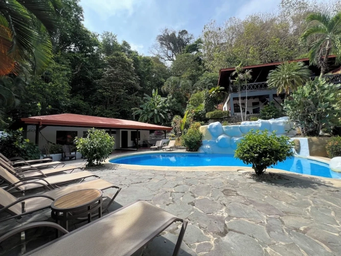 Standard Quadruple room with balcony and with view