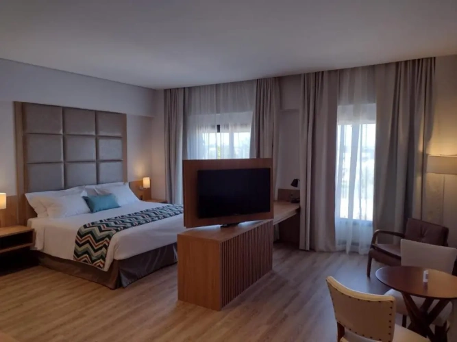 Suite with pool view