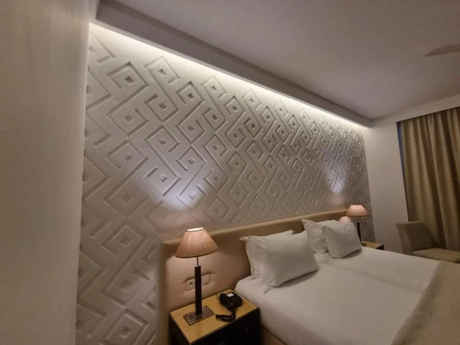 Superior Double room with balcony and with pool view