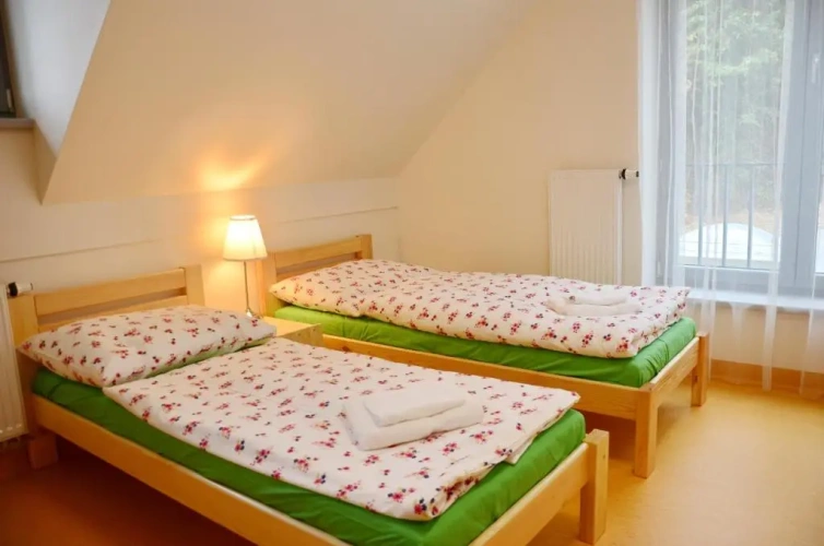 Standard Twin room with garden view