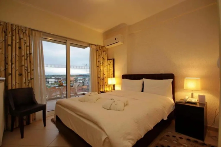 Standard Double room with balcony and with view