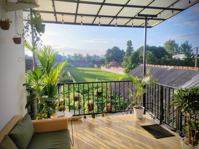 Comfort Double room with balcony and with city view