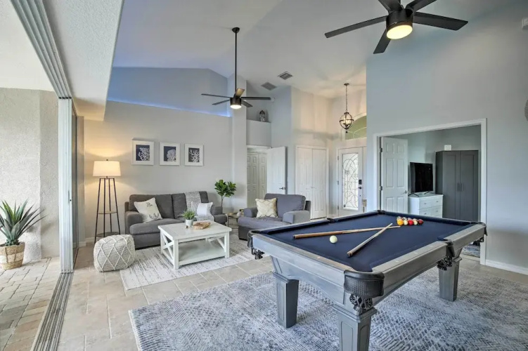 Heated Pool/spa & Dock: Apollo Beach Home on Canal