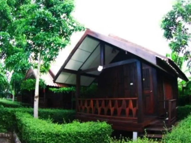 Studio with garden view