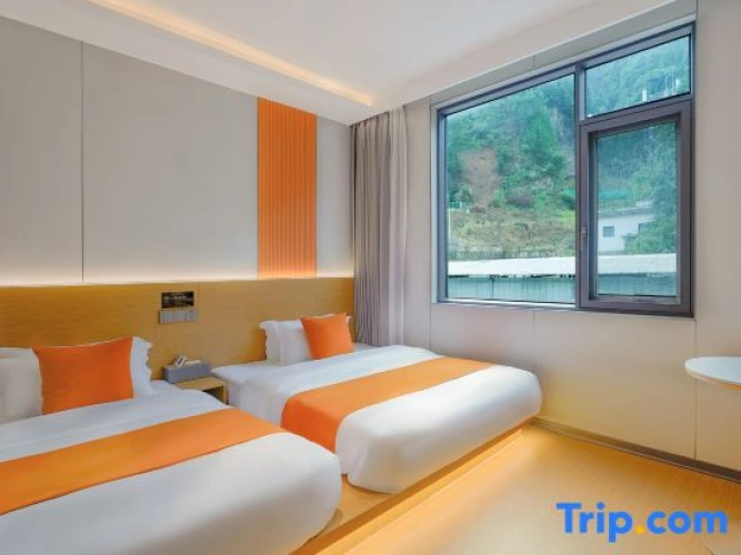 Standard Twin room with mountain view