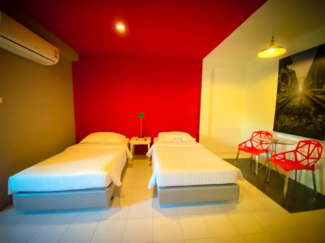 Standard Double room with balcony and with view