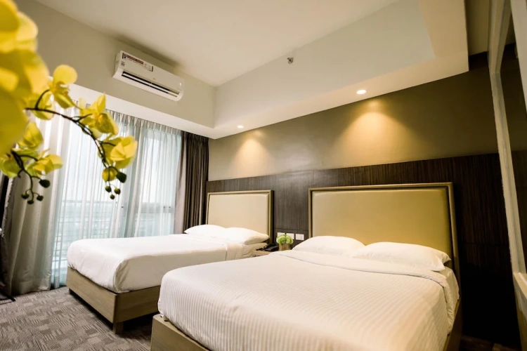 1 Bedroom Deluxe Double room with city view