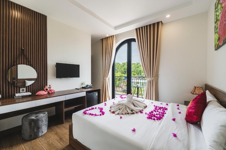 Deluxe Double room with balcony