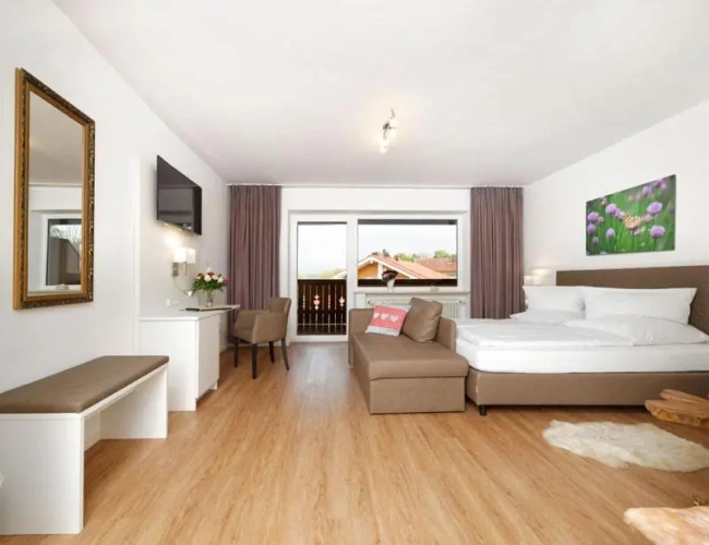 Comfort Double room with balcony and with lake view