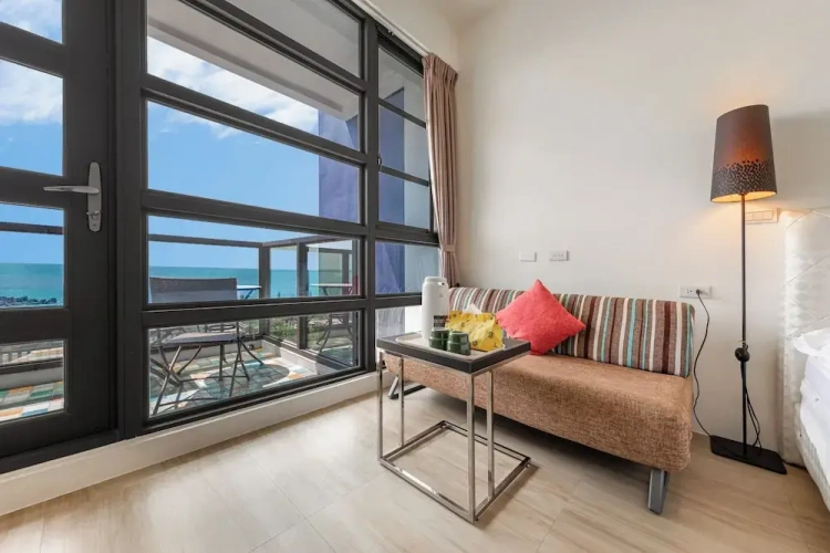 Standard Double room with balcony and with sea view