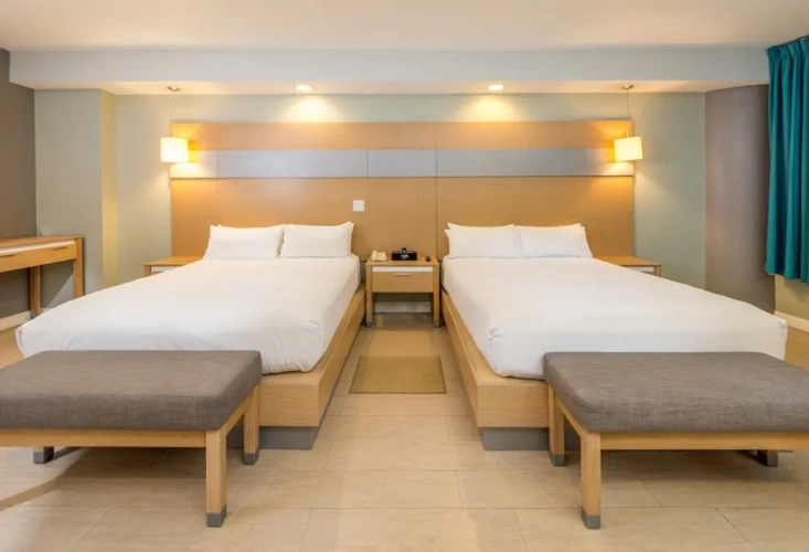 1 Bedroom Standard Twin room with city view