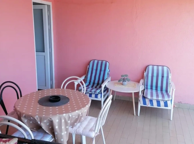 Studio with balcony