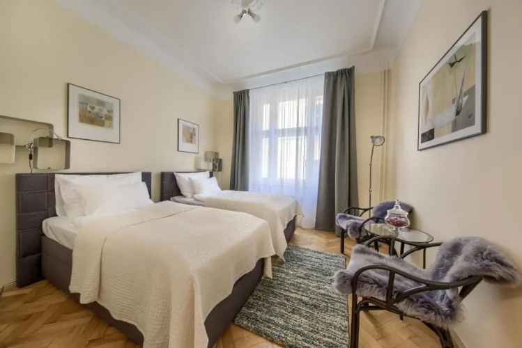 PragueOne Apartment,A/C,Terrace