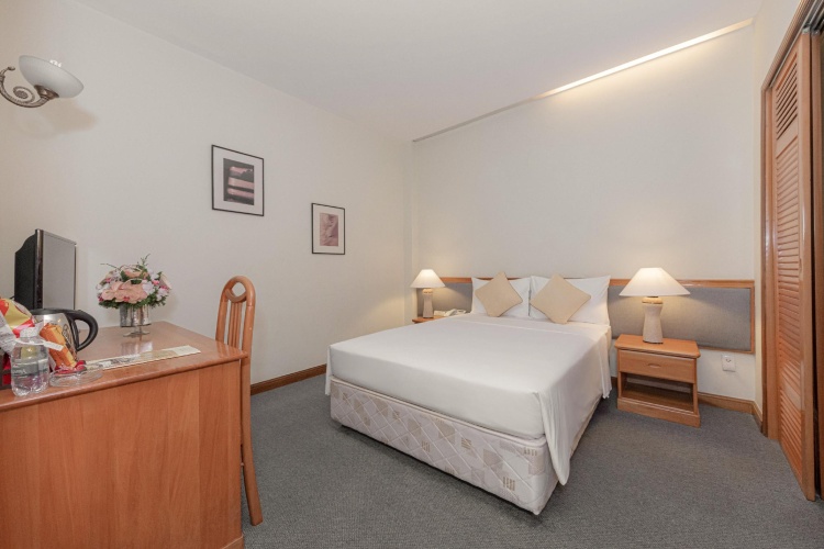 Superior room with balcony and with view