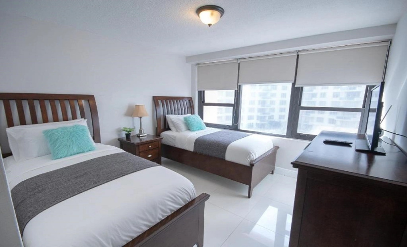 Oceanfront apartments at the Alexander