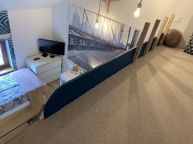 Bedroom and Small Private Bathroom
