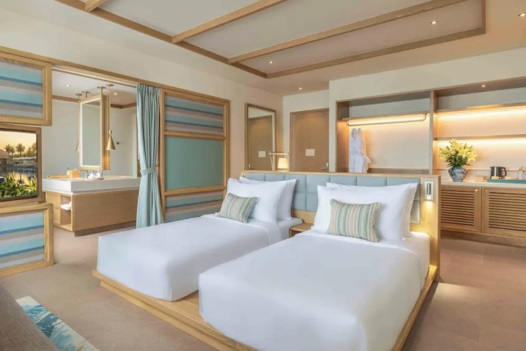 Twin Suite with garden view