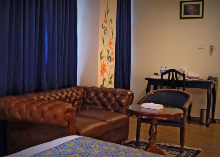 Executive room with mountain view
