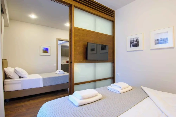 1 Bedroom Comfort Apartment with balcony and with garden view