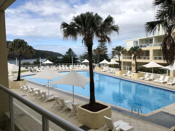 1 Bedroom Suite with balcony and with pool view