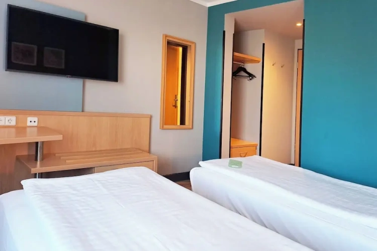 Standard Twin room with garden view